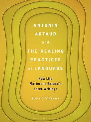 cover image of Antonin Artaud and the Healing Practices of Language